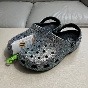 NWT - Crocs Men’s Classic Glitter Clog - US 11/ EU 45-46